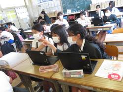 6年生保健の授業