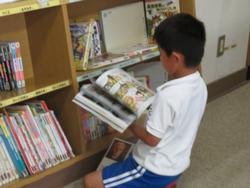 2年生 図書の時間