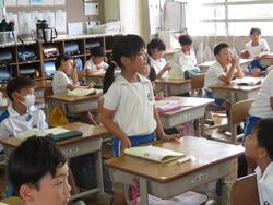 2年生国語の授業