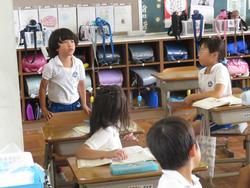2年生国語の授業