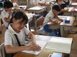 2年生国語の授業