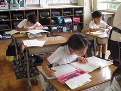 2年生国語の授業