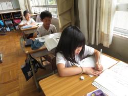 2年生国語の授業