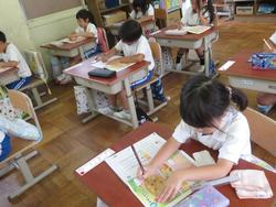 1年生算数の授業