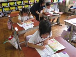 1年生算数の授業