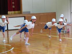 1年生体育の授業