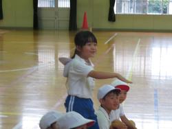 1年生体育の授業