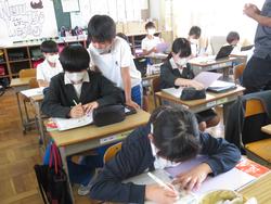 6年生国語の授業