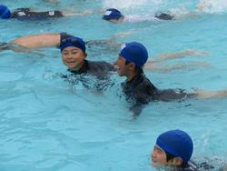 2年生水泳学習
