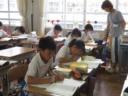 4年生国語の授業