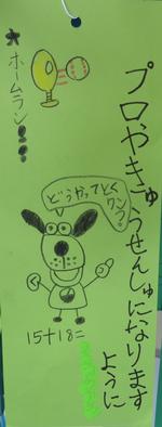 七夕の願い事