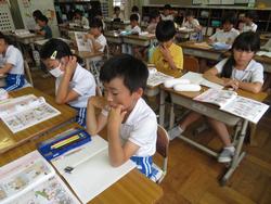 3年生道徳の授業