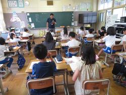 3年生道徳の授業