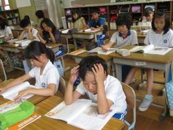 3年生道徳の授業