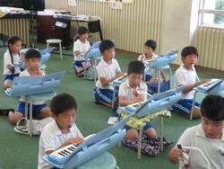 2年生音楽の授業