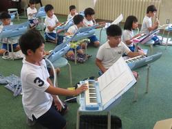 2年生音楽の授業