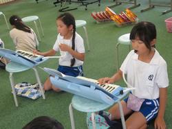 2年生音楽の授業
