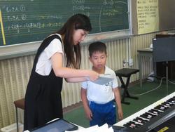 2年生音楽の授業