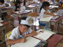 1年生国語の授業