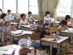 1年生国語の授業