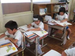 1年生国語の授業