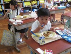 1年生給食