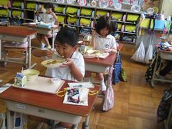 1年生給食