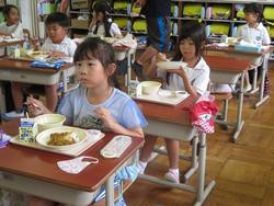 1年生給食