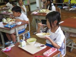 1年生給食
