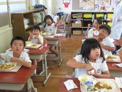 1年生給食