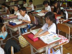 1年生道徳の授業