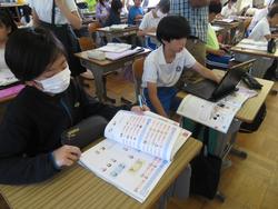 6年生英語の授業
