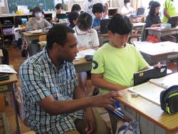 6年生英語の授業