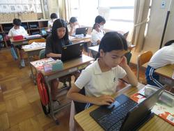 6年生英語の授業