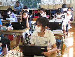 6年生英語の授業
