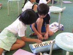 1年生音楽の授業