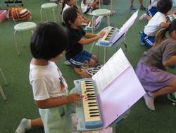 1年生音楽の授業