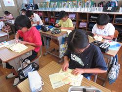 5年生家庭科の授業