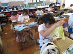5年生家庭科の授業