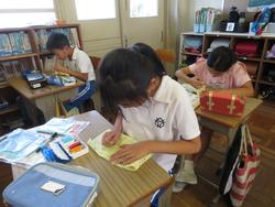 5年生家庭科の授業