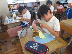 5年生家庭科の授業