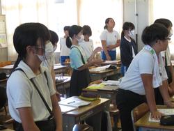 6年生英語の授業