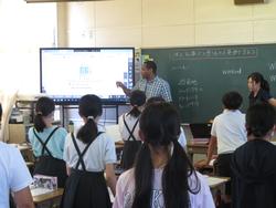 6年生英語の授業