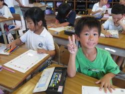 2年生 老人クラブの皆様にお礼の手紙