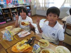 4年生七夕セレクト給食
