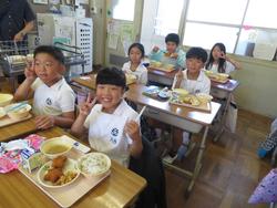 4年生七夕セレクト給食
