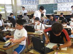 6年生社会の授業