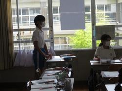 6年生社会の授業