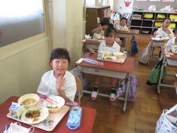 1年生給食