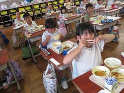 1年生給食